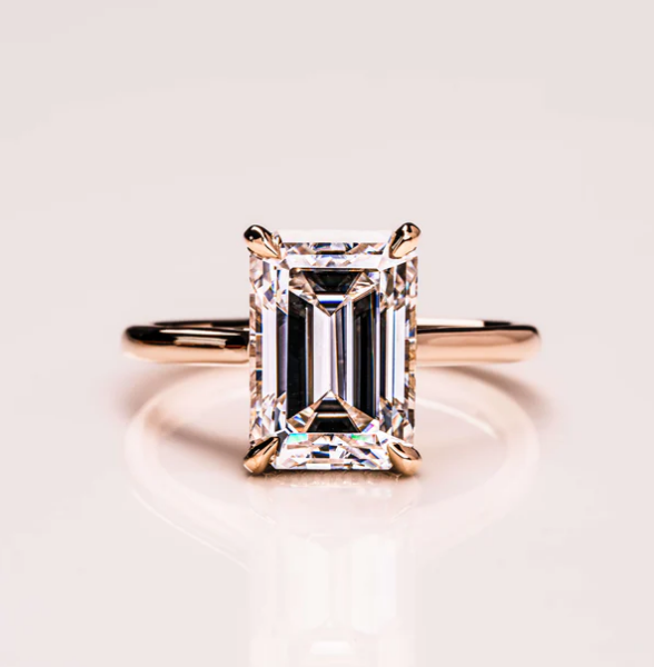 Caroline Emerald Ring
