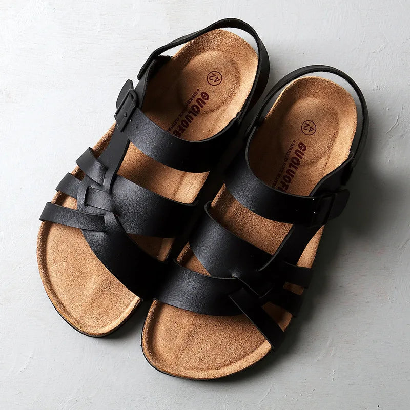 Classic Orthopedic Sandals with Timeless Style