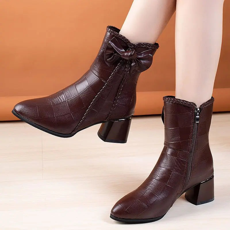 Classic Orthopedic Boots with Timeless Style