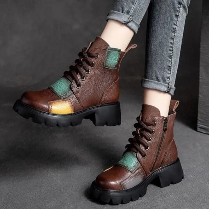 Vintage Inspired Orthopedic Boots