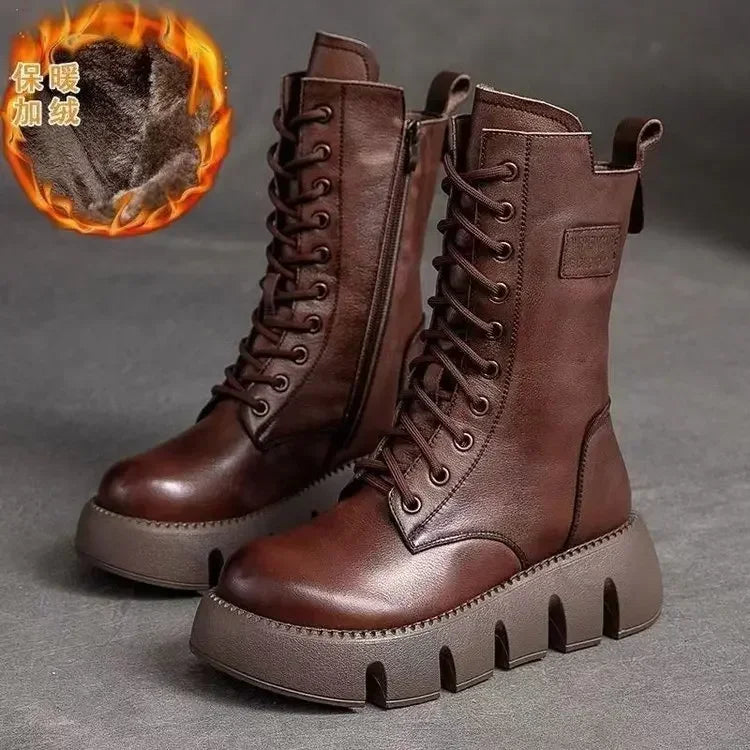 Vintage Inspired Orthopedic Boots