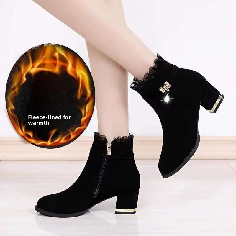 Vintage Inspired Orthopedic Boots
