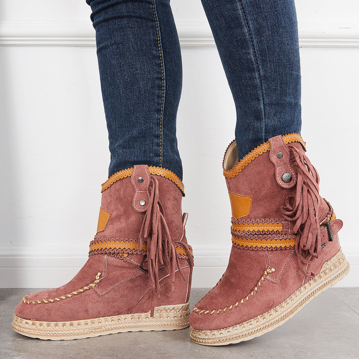 Chic Orthopedic Boots with Unique Design