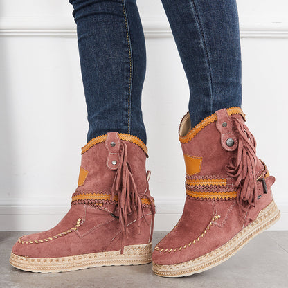 Chic Orthopedic Boots with Unique Design