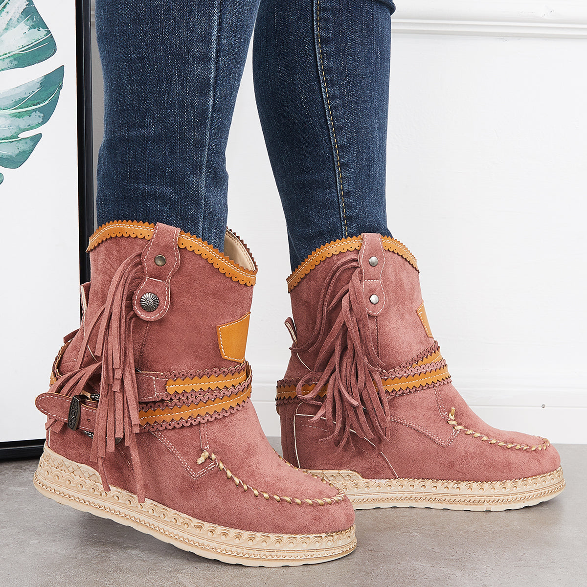 Chic Orthopedic Boots with Unique Design