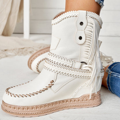 Chic Orthopedic Boots with Unique Design