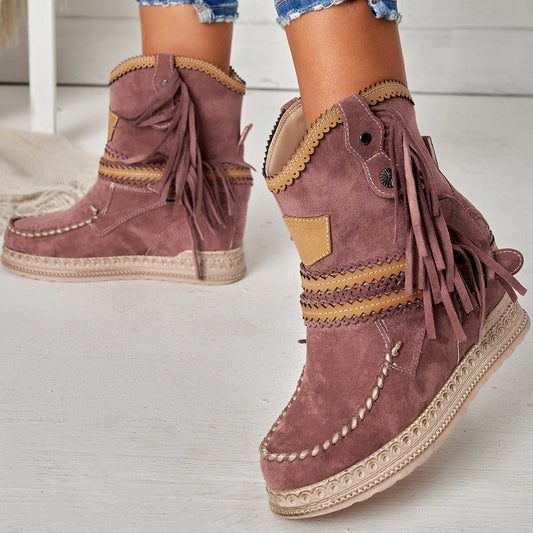 Chic Orthopedic Boots with Unique Design