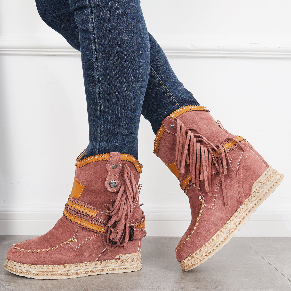 Chic Orthopedic Boots with Unique Design