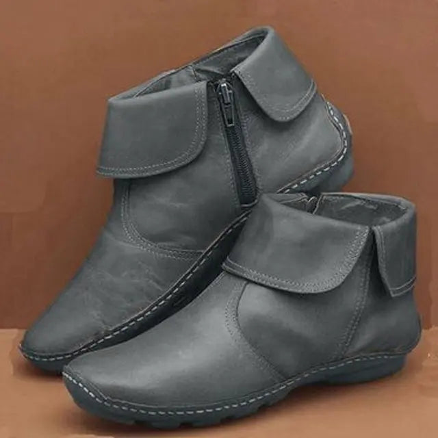 Classic Orthopedic Boots with Timeless Style