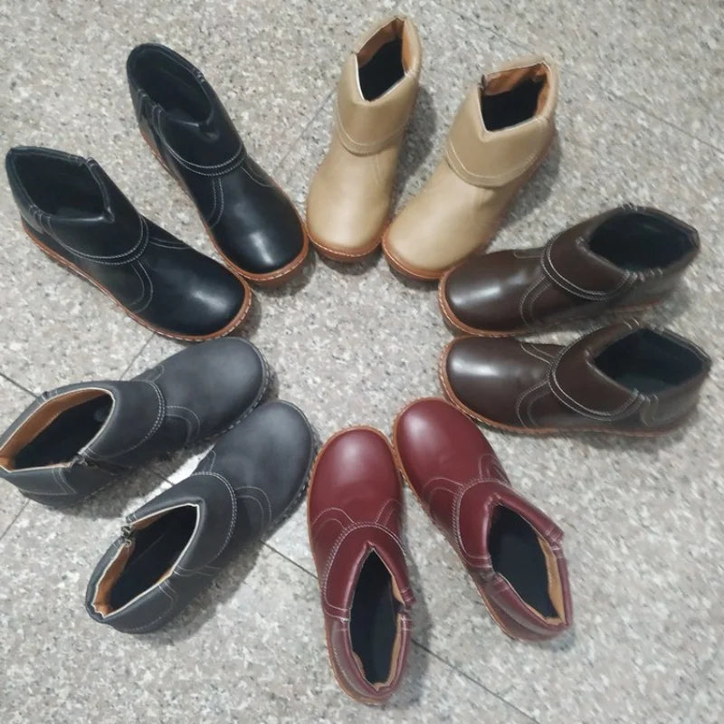 Classic Orthopedic Boots with Timeless Style