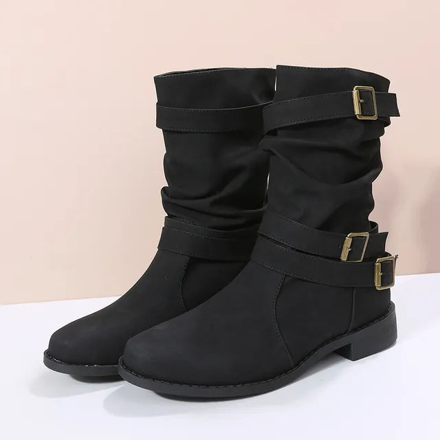 Classic Orthopedic Boots with Timeless Style