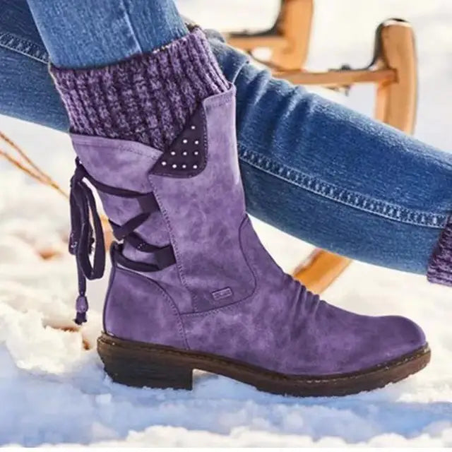 Vintage Inspired Orthopedic Boots