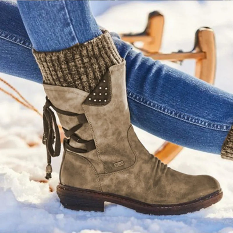 Classic Orthopedic Boots with Timeless Style