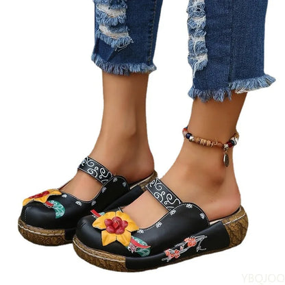 Vintage Inspired Orthopedic Sandals