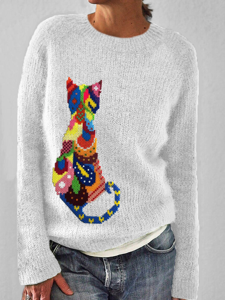 Gracefully Designed Sweater