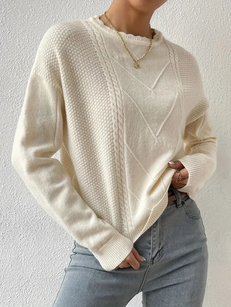 Gracefully Designed Sweater