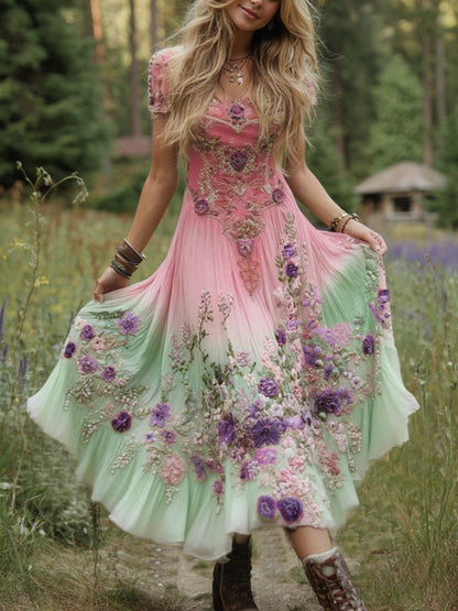Pink green