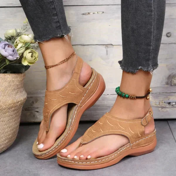 Classic Orthopedic Sandals with Timeless Style