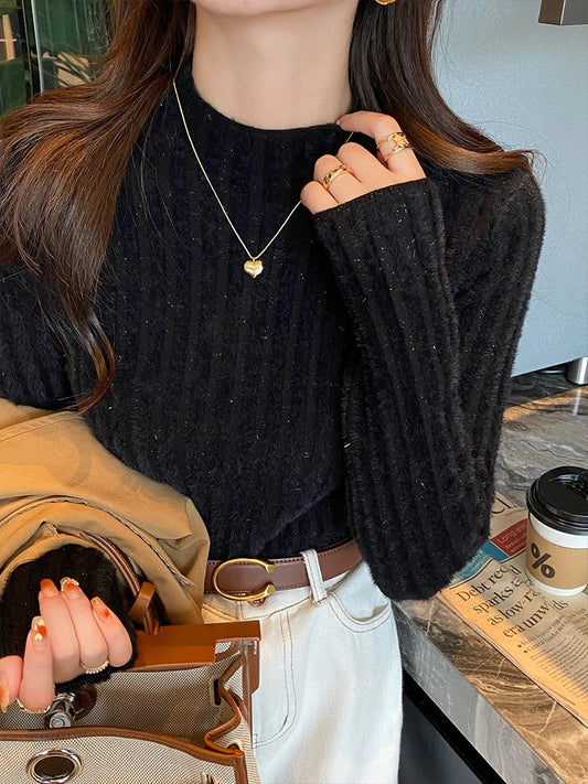 Avelina® | Thick and warm turtleneck sweater for women
