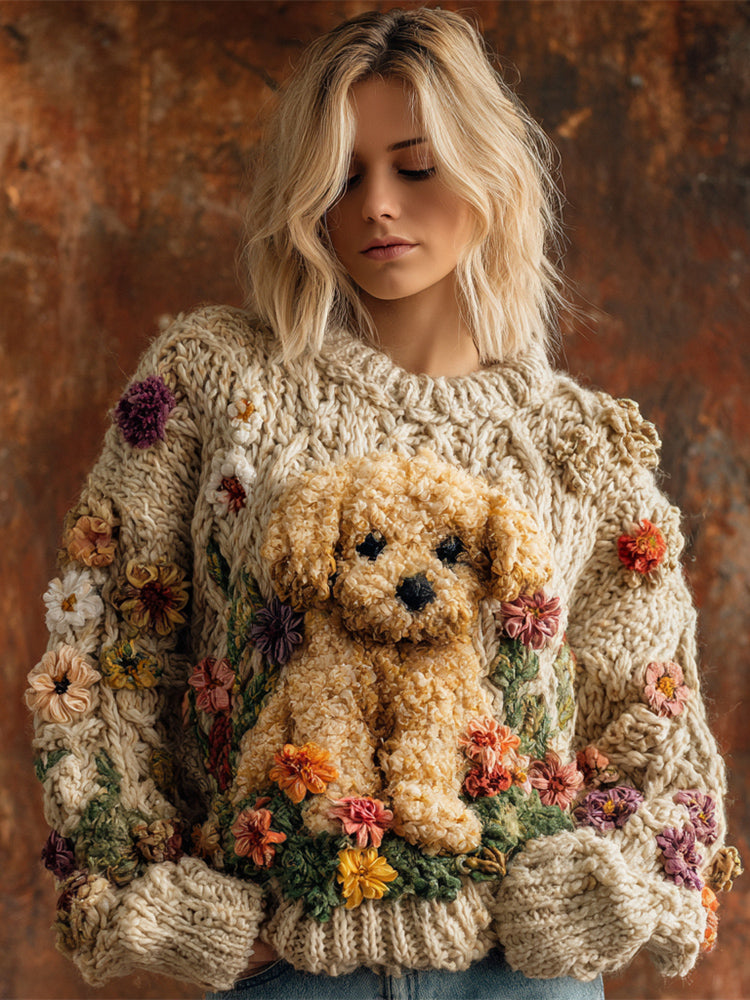 Gracefully Designed Sweater