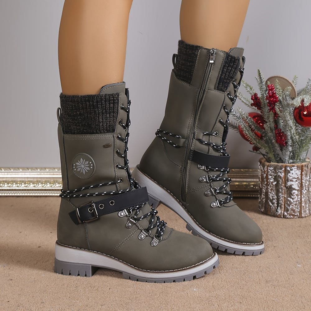 Vintage Inspired Orthopedic Boots