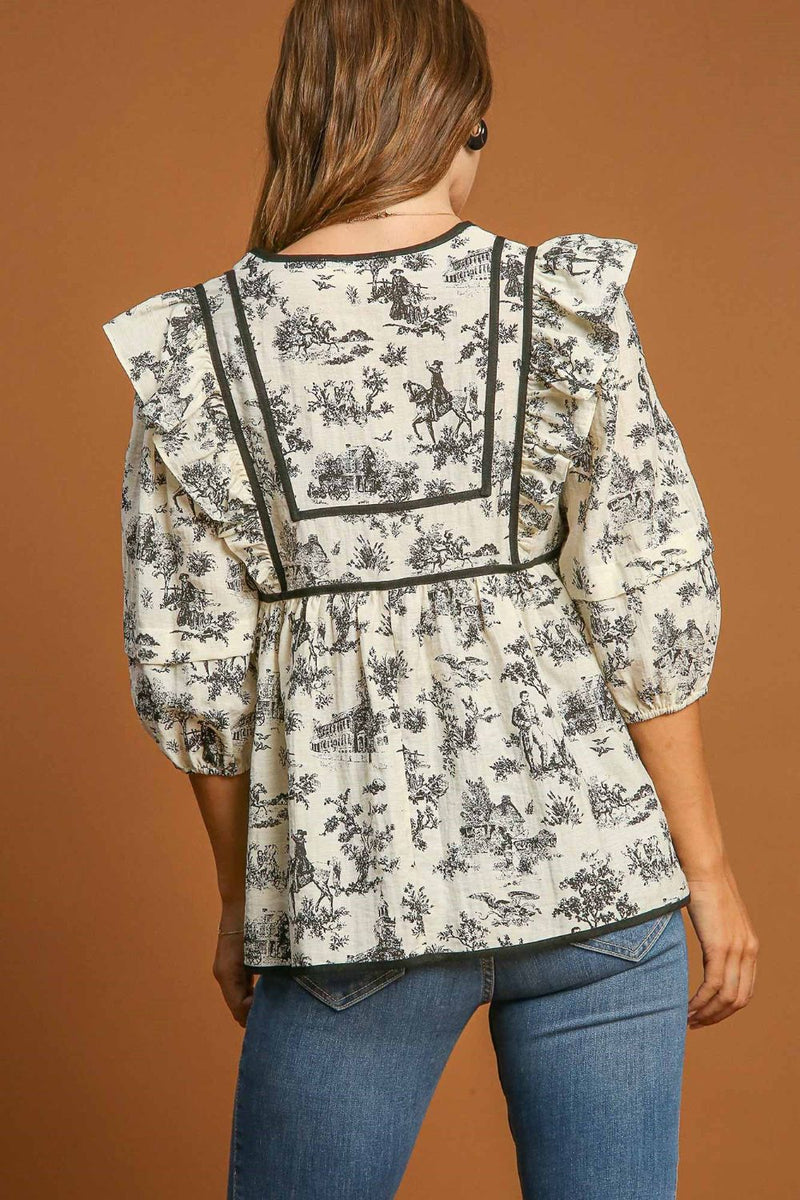 Gracefully Designed Blouse