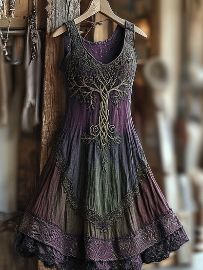 Purple green