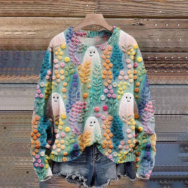 Gracefully Designed Sweater
