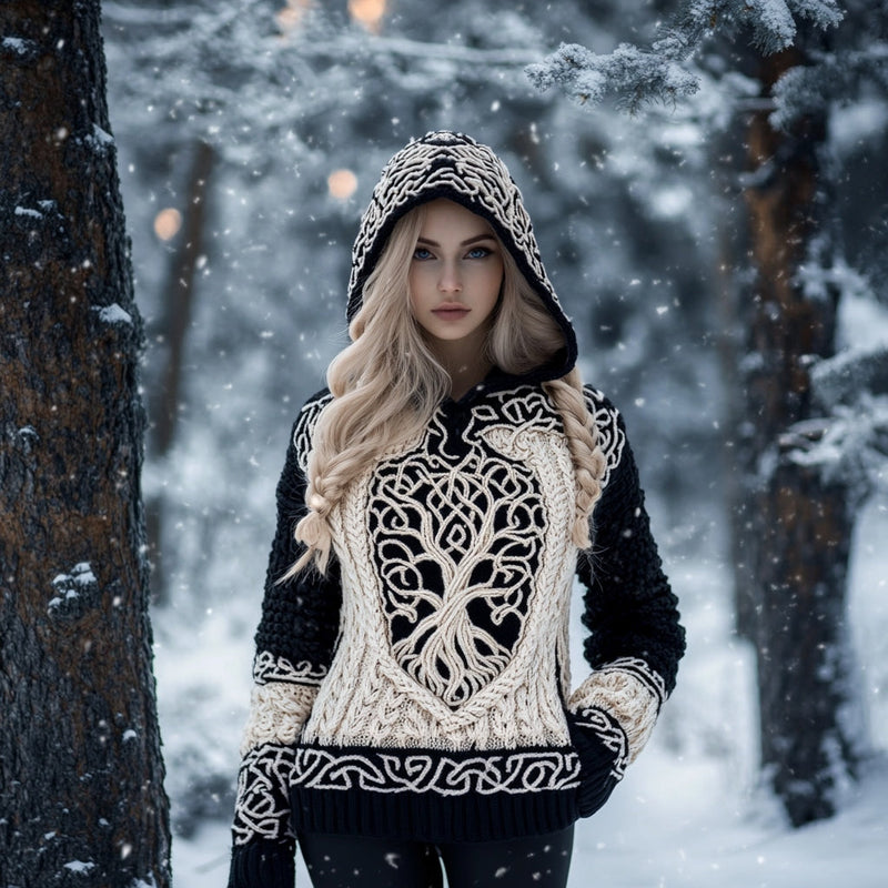 Gracefully Designed Sweater