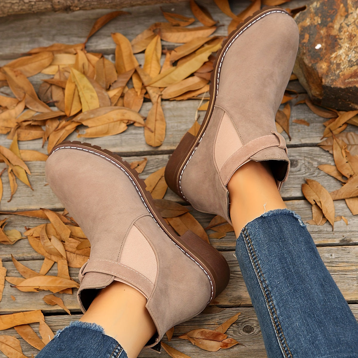 Chic Orthopedic Boots with Unique Design