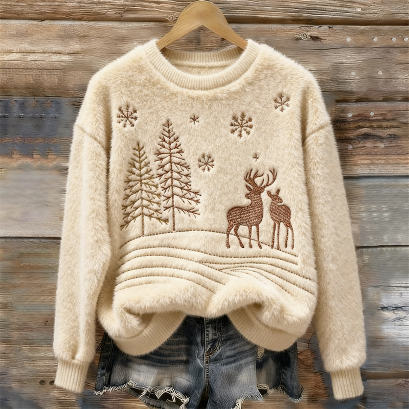 Gracefully Designed Sweater
