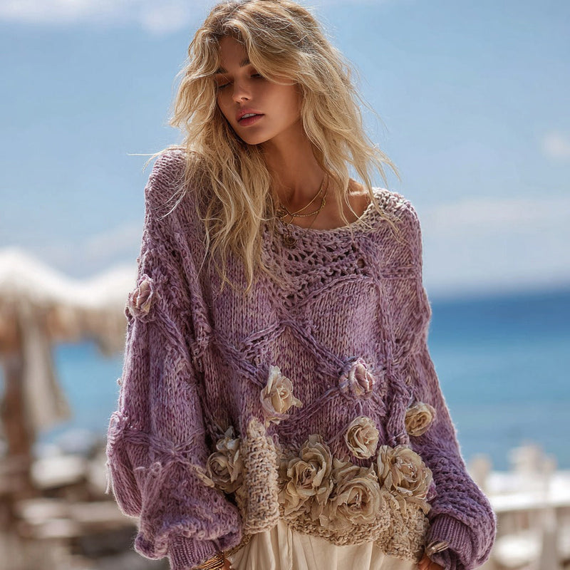 Gracefully Designed Sweater