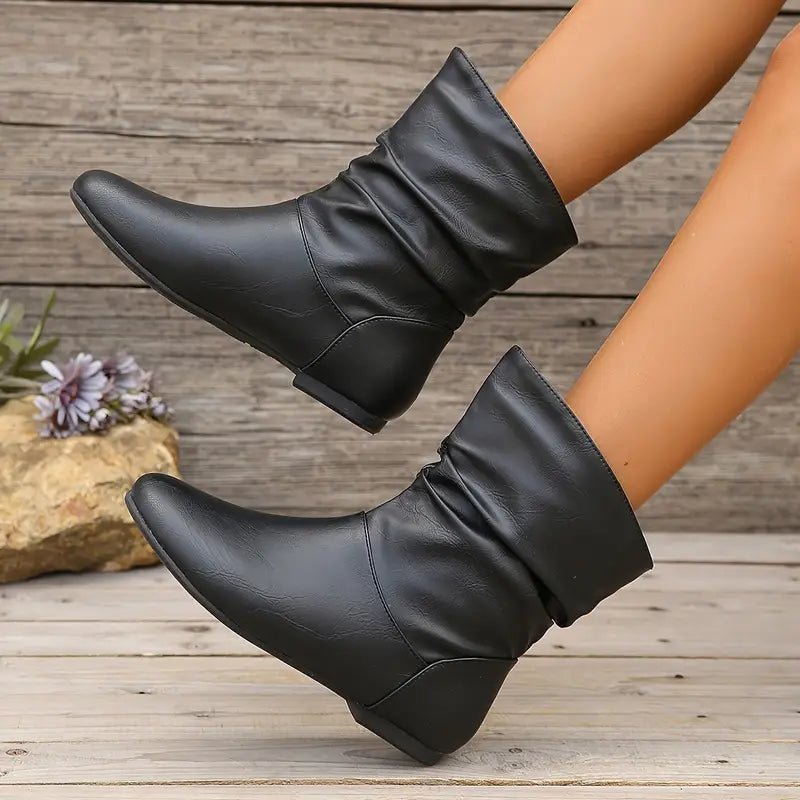 Vintage Inspired Orthopedic Boots