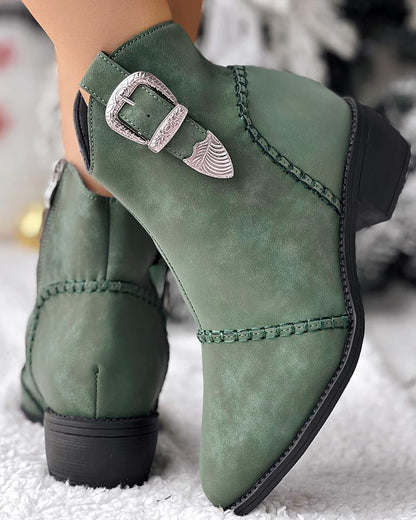 Vintage Inspired Orthopedic Boots
