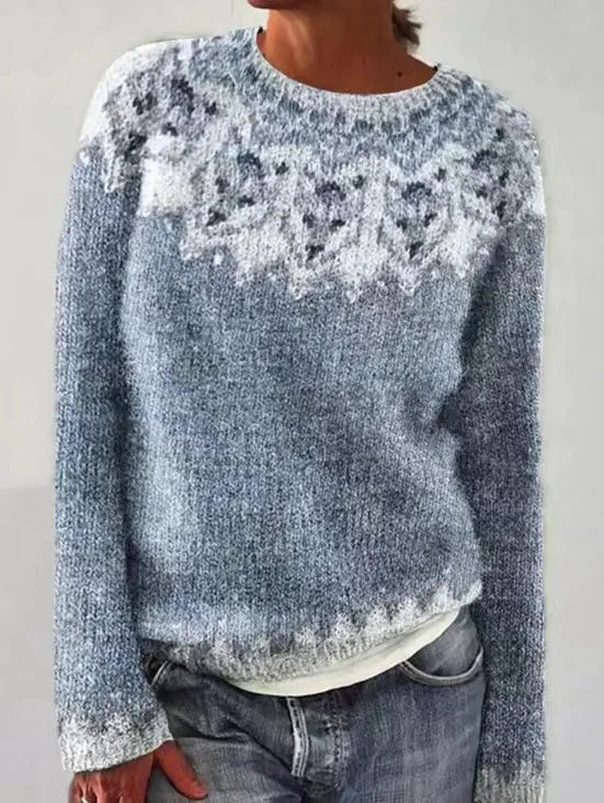 Himmelblau / Weiß