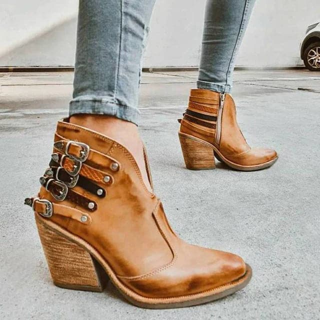 Vintage Inspired Orthopedic Boots