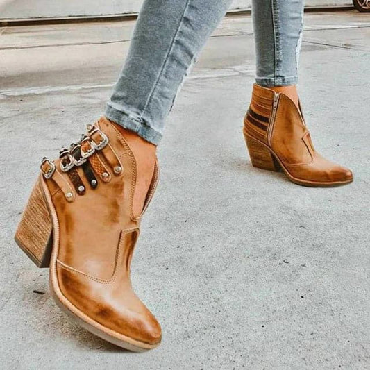 Vintage Inspired Orthopedic Boots