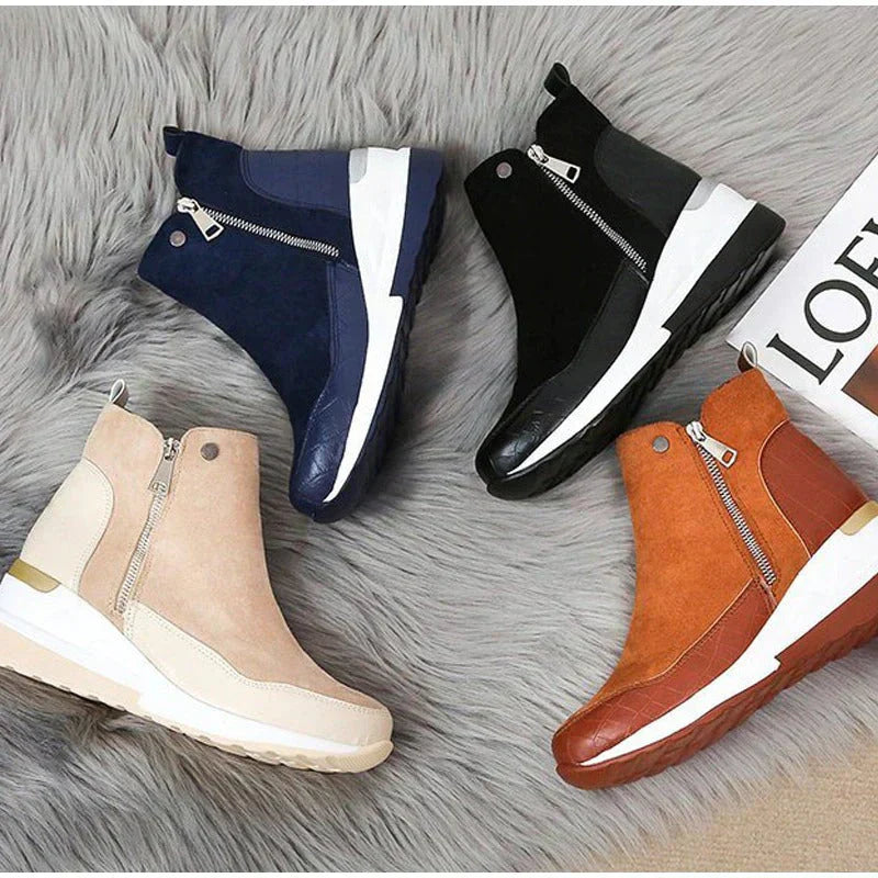 Chic Orthopedic Boots with Unique Design