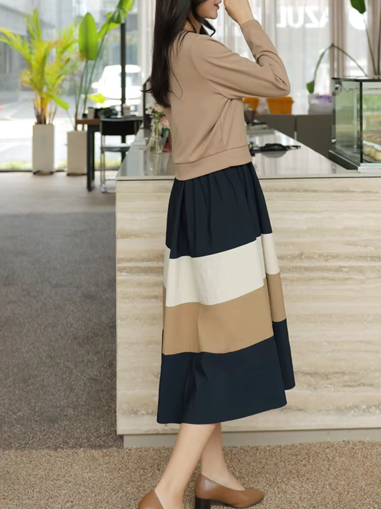 Gracefully Designed Sweater