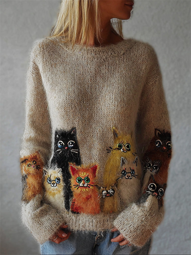 Gracefully Designed Sweater