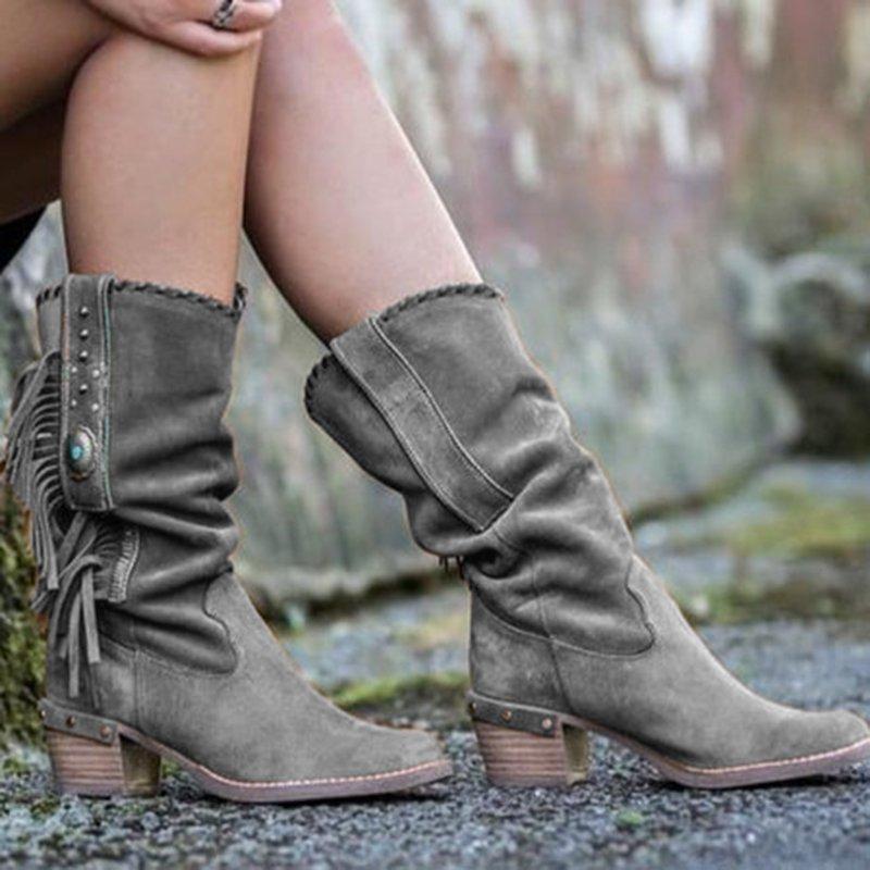 Chic Orthopedic Boots with Unique Design