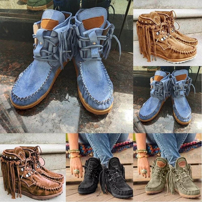 Chic Orthopedic Boots with Unique Design