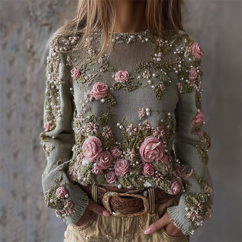Gracefully Designed Sweater