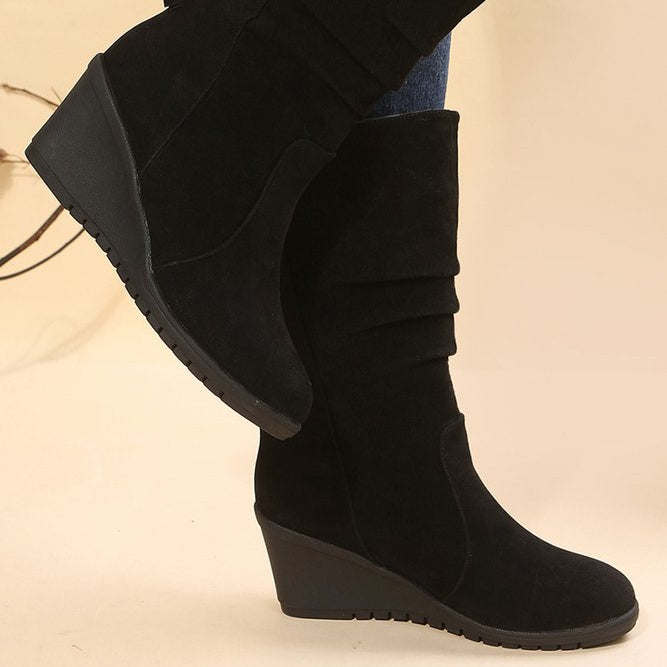Chic Orthopedic Boots with Unique Design