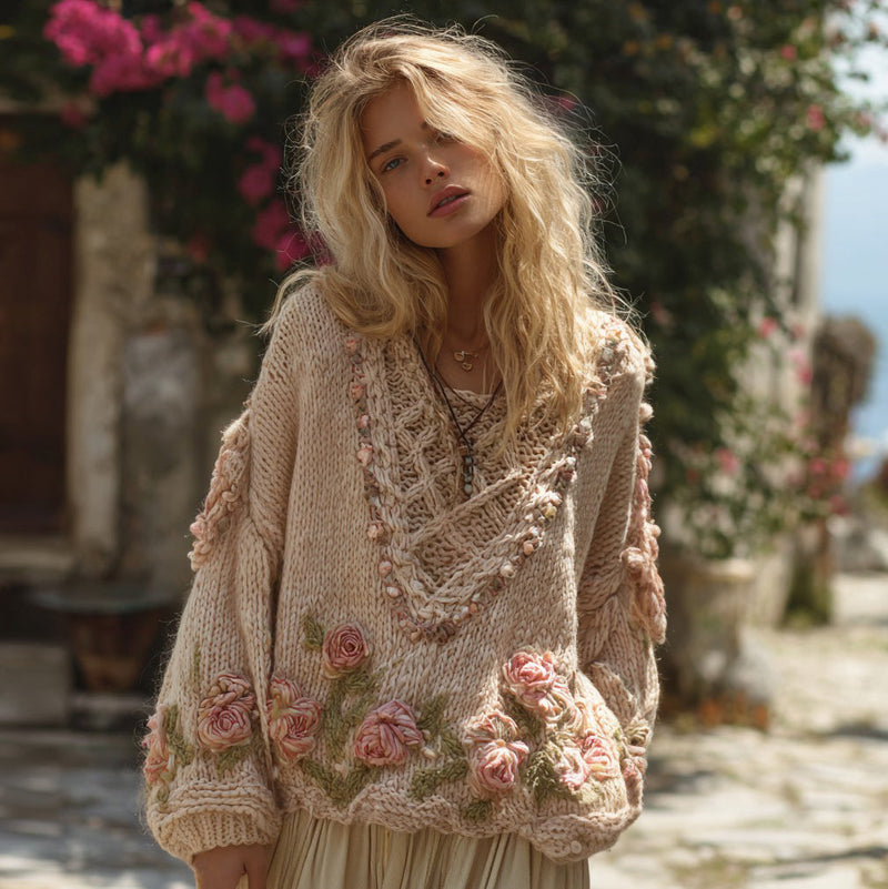 Gracefully Designed Sweater