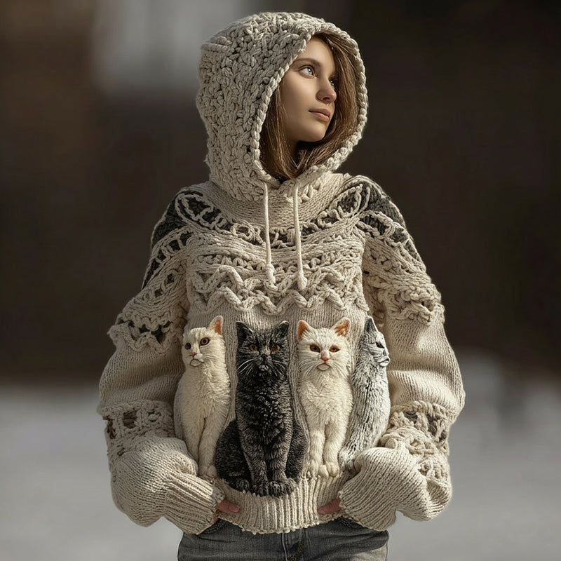 Gracefully Designed Sweater