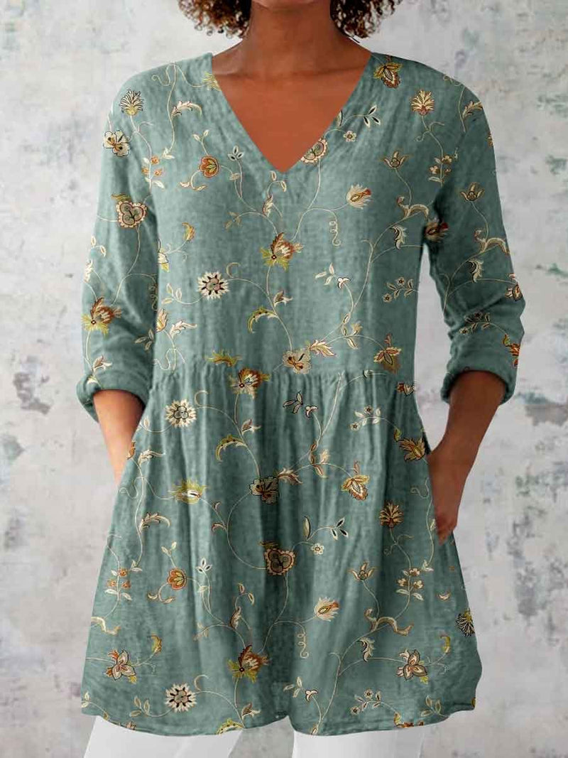 Timeless Vintage Style Top