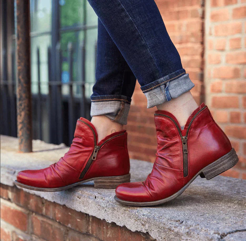 Classic Orthopedic Boots with Timeless Style