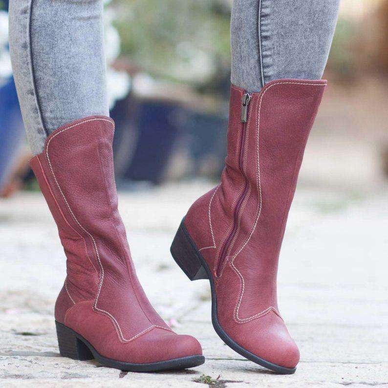 Vintage Inspired Orthopedic Boots