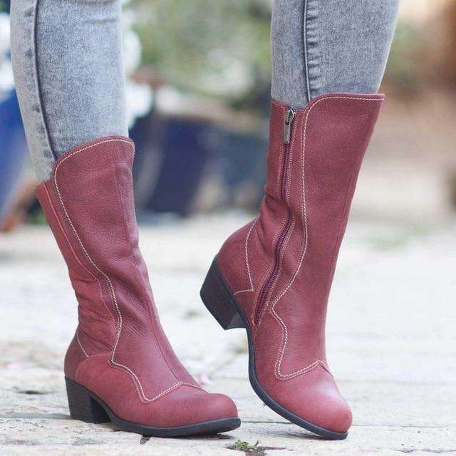 Vintage Inspired Orthopedic Boots